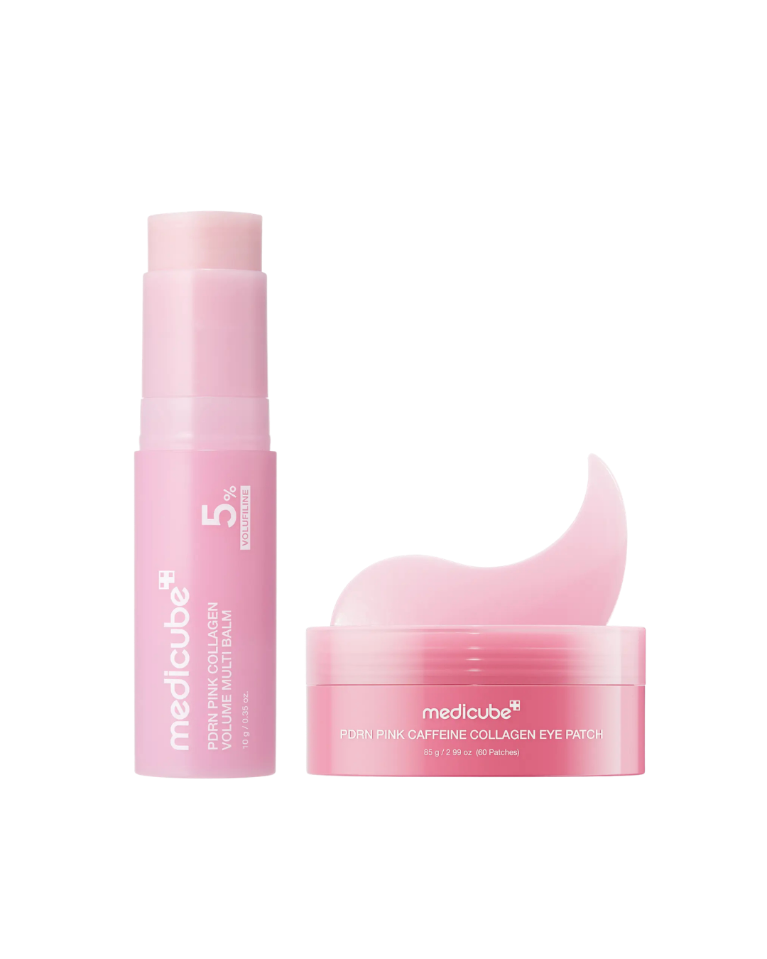 [NEW] [Medicube] PDRN Pink Collagen Volume Multi Balm | All in One Volufiline, PDRN, NAD Stick for Youthful-Looking, Helping Look of Fine Lines, Firming Care, Anti-Aging Care | for Under-Eyes, Neck, Forehead, Smile Lines, Lip Care | Korean Skincare